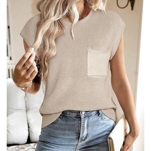 EVO XL Crew Neck Sweater front pocket